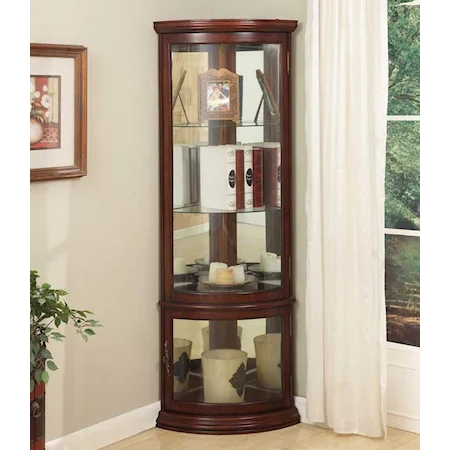 Corner Curio Cabinet